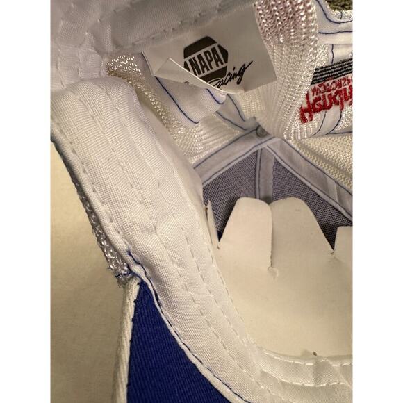 Napa Racing Hat Mens One Size Blue White Strap Back Cap Napa Know How #9 - Picture 8 of 9